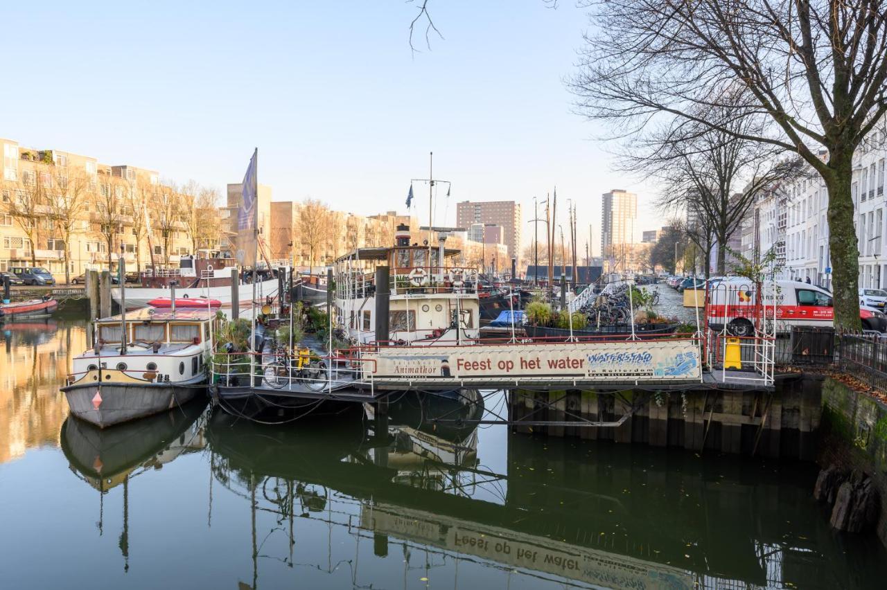 Boatapartment Animathor On Top Location Rotterdam Exterior photo